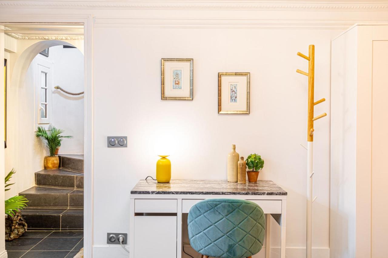 Modern Apartement Grand Paris, Tv Salon, Sharing Garden, Villa Des Ammonites เมอดง ภายนอก รูปภาพ