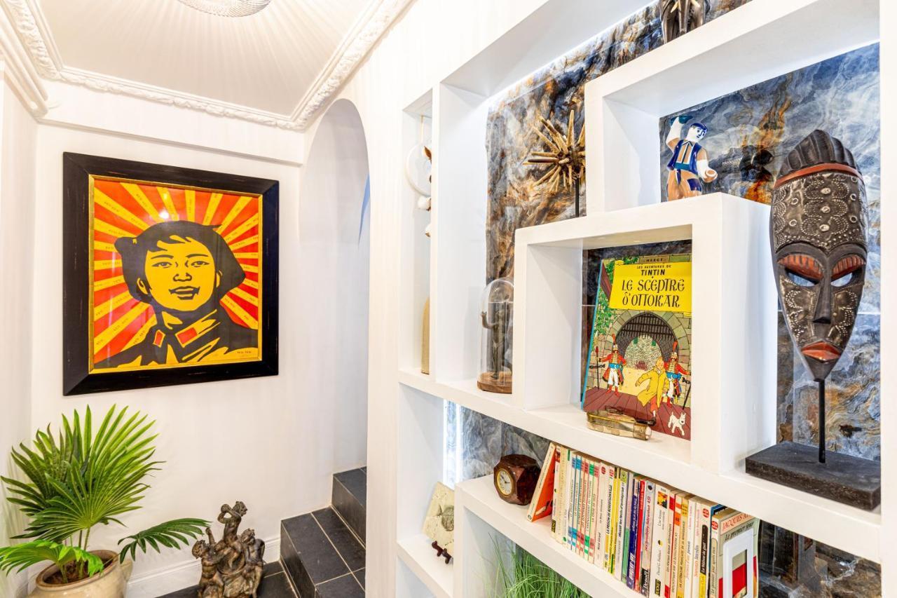 Modern Apartement Grand Paris, Tv Salon, Sharing Garden, Villa Des Ammonites เมอดง ภายนอก รูปภาพ